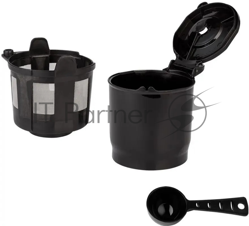 Кофеварка капельная Kitfort КТ-797 800Вт черный/нержавеющая сталь