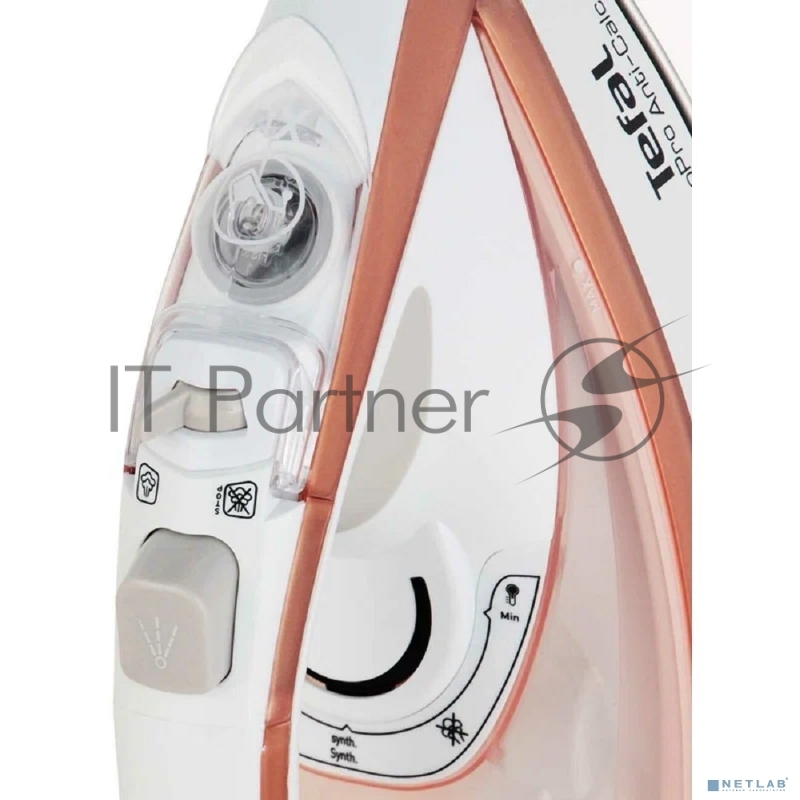 Утюг TEFAL FV5697E1, 3000Вт, 270г, белый/розовый