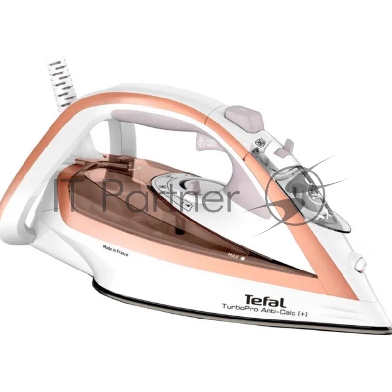 Утюг TEFAL FV5697E1, 3000Вт, 270г, белый/розовый