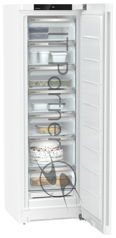 Морозильные камеры LIEBHERR/ Plus, NoFrost, 7 контейнеров, в. 185,5 см, ш. 60 см, класс ЭЭ A, внутренние ручки, белый цвет