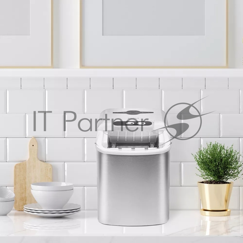 Ледогенератор Kitfort КТ-1817 120Вт 2100мл. серебристый