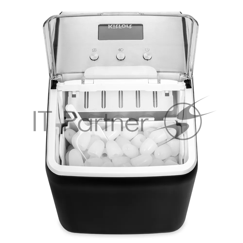 Ледогенератор Kitfort КТ-1819 150Вт 2600мл. черный/серебристый