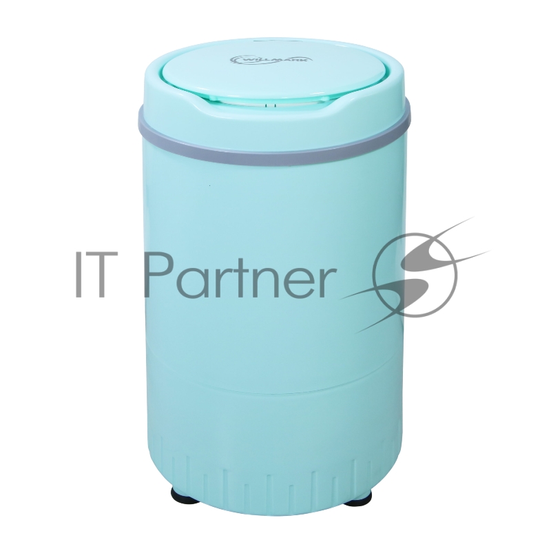 Центрифуга WILLMARK SD-36S (загрузка белья 3.5кг, 1350 об./мин.,барабан из нерж.стали) (Бирюзовый)