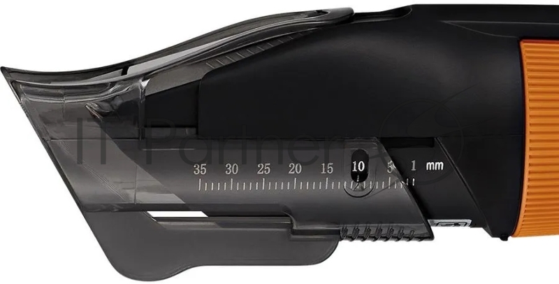 Машинка для стрижки Kitfort КТ-3130-2 черный/оранжевый 5Вт (насадок в компл:2шт)