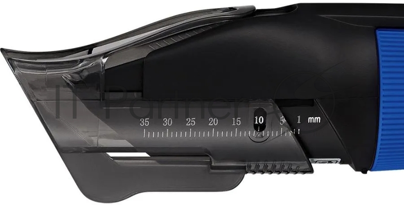 Машинка для стрижки Kitfort КТ-3130-3 черный/синий 5Вт (насадок в компл:2шт)