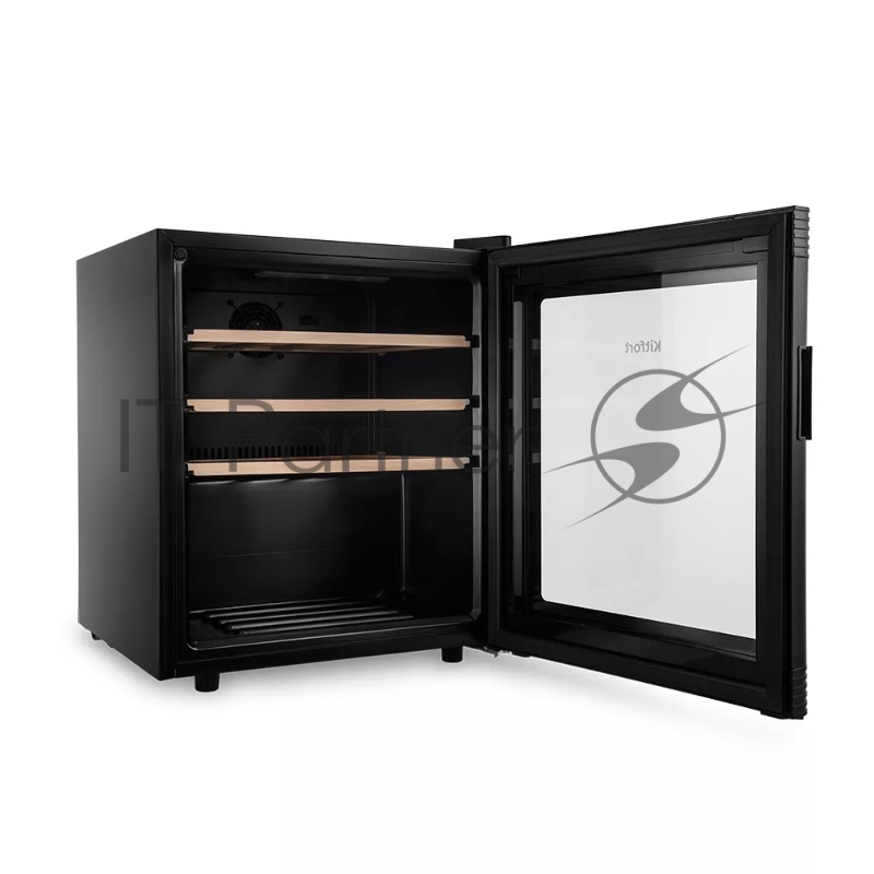 Винный шкаф Kitfort КТ-2420 1-нокамерн. черный (однокамерный)