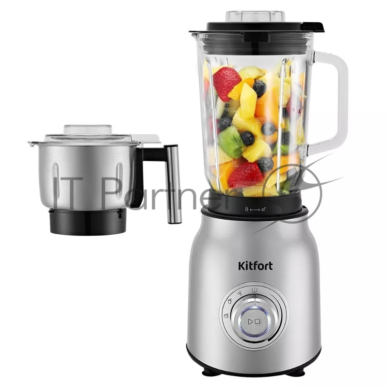 Блендер стационарный Kitfort КТ-3079 800Вт нержавеющая сталь