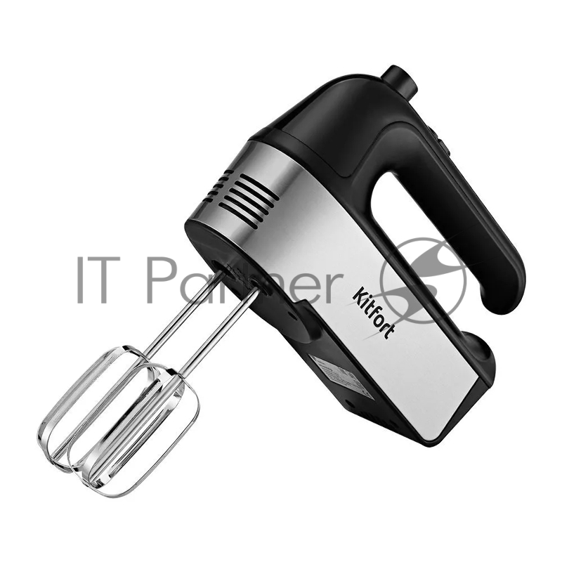 Миксер ручной Kitfort КТ-3409 250Вт черный/серебристый