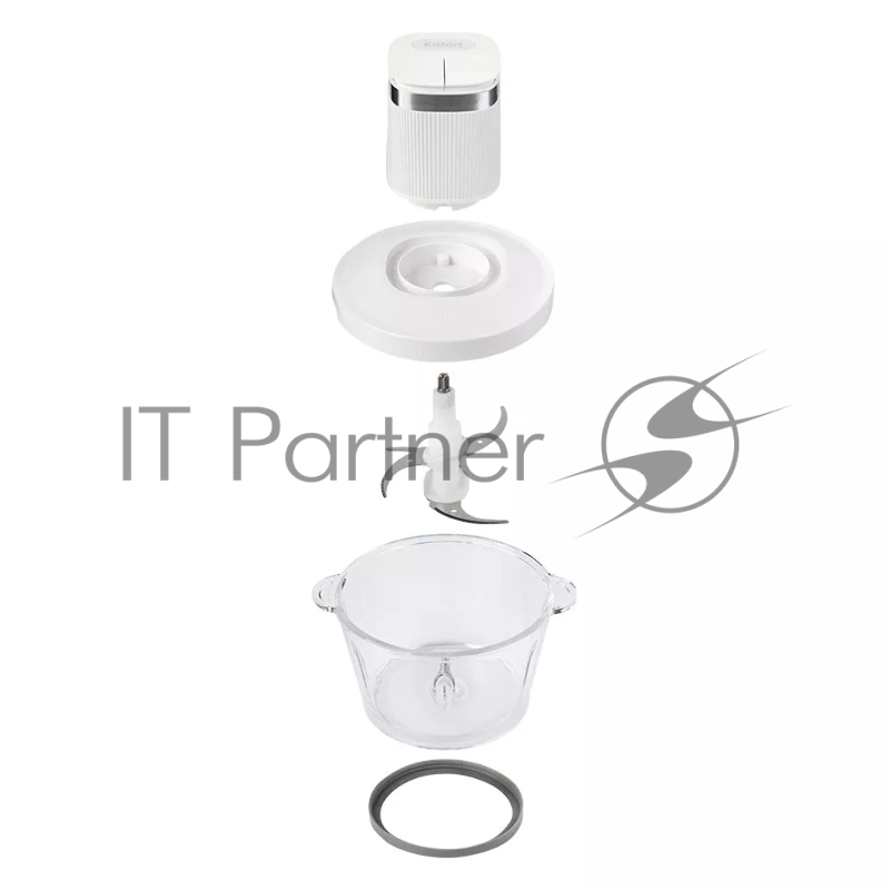 Измельчитель электрический Kitfort КТ-3505 1.6л. 300Вт белый