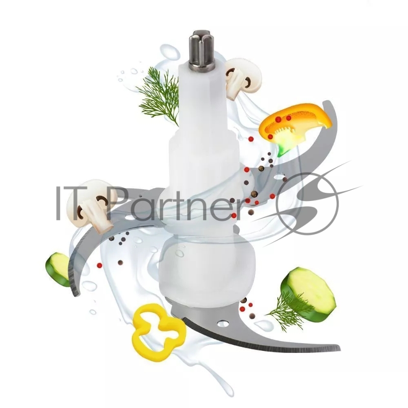 Измельчитель электрический Kitfort КТ-3505 1.6л. 300Вт белый