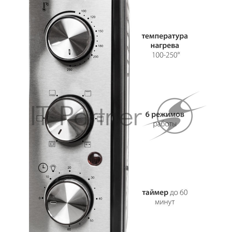 Электропечи Pioneer MO5015G black