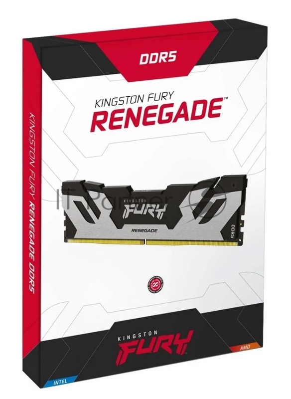 Оперативная память 16GB Kingston DDR5 7200 DIMM FURY Renegade Silver XMP Gaming Memory KF572C38RS-16 Non-ECC, CL38 , 1.45V, 1RX8 38-44-44 288-pin 16Gbit, RTL