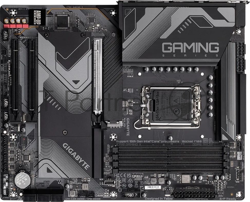 Материнская плата Gigabyte Z790 GAMING X Soc-1700 Intel Z790 ATX AC`97 8ch(7.1) 2.5Gg RAID+HDMI+DP