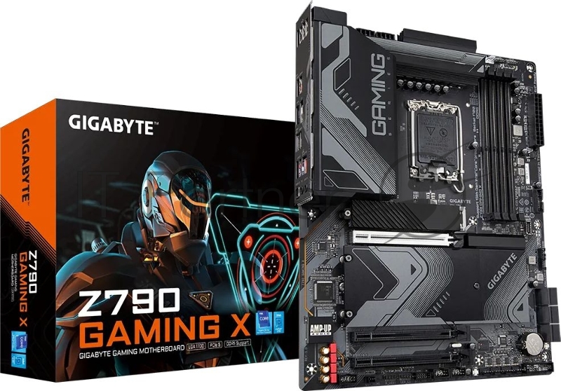 Материнская плата Gigabyte Z790 GAMING X Soc-1700 Intel Z790 ATX AC`97 8ch(7.1) 2.5Gg RAID+HDMI+DP