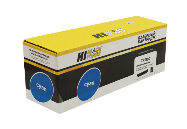 Расходные материалы Hi-Black TK-590C Тонер-картридж для Kyocera FS-C5250DN/C2626MFP, C, 5000 стр.