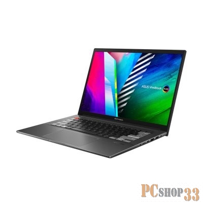 ASUS Vivobook Pro 14 M7400QE-KM117 R7-5800H/16Gb/512Gb M.2 SSD/14,0 OLED WQXGA+ (2880 x 1800) 90Hz/GeForceRTX 3050Ti 4Gb/WiFi6/BT/Backlit KB/No OS/1.4Kg/Black/DIALPAD