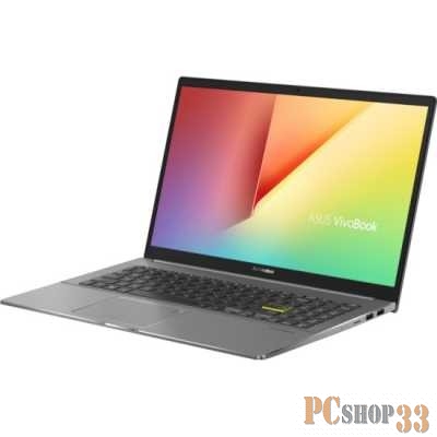 Ноутбук Asus S533EA-BN356 Core i5 1135G7 16Gb SSD512Gb UMA 15.6 IPS FHD (1920x1080) noOS black WiFi BT Cam