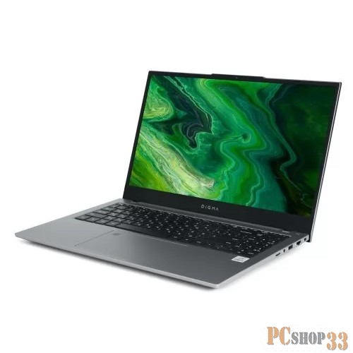 Ноутбук Digma Pro Fortis M Core i5 10210U 8Gb SSD256Gb Intel UHD Graphics 15.6 IPS FHD (1920x1080) noOS grey WiFi BT Cam 4250mAh (DN15P5-8CXN01)