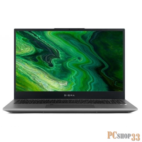 Ноутбук Digma Pro Fortis M Core i5 10210U 8Gb SSD512Gb Intel UHD Graphics 15.6 IPS FHD (1920x1080) Windows 11 Professional Multi Language 64 grey WiFi BT Cam 4250mAh (DN15P5-8DXW01)
