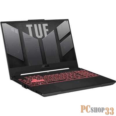 Ноутбук ASUS TUF Gaming FX507ZM-HN116 Core i7-12700H/16GB/1Tb SSD/15.6 FHD (1920x1080) 144Hz/ NVIDIARTX 3060 /Backlit RUS/EN Keyboard /GRAY/No OS/