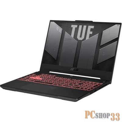 Ноутбук ASUS TUF Gaming FX507ZM-HN116 Core i7-12700H/16GB/1Tb SSD/15.6 FHD (1920x1080) 144Hz/ NVIDIARTX 3060 /Backlit RUS/EN Keyboard /GRAY/No OS/
