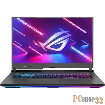 Ноутбук ASUS ROG Strix G17 G713RM-KH097 AMD Ryzen 7 6800H/16Gb/1TB SSD/17,3FHD IPS 360Hz / NVIDIA RTX 3060 6Gb/WiFi6/BT/Cam/No OS/2.6Kg/Eclipse Gray
