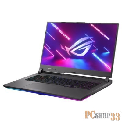 Ноутбук ASUS ROG Strix G17 G713RM-KH097 AMD Ryzen 7 6800H/16Gb/1TB SSD/17,3FHD IPS 360Hz / NVIDIA RTX 3060 6Gb/WiFi6/BT/Cam/No OS/2.6Kg/Eclipse Gray