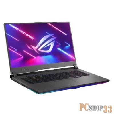 Ноутбук ASUS ROG Strix G17 G713RM-KH097 AMD Ryzen 7 6800H/16Gb/1TB SSD/17,3FHD IPS 360Hz / NVIDIA RTX 3060 6Gb/WiFi6/BT/Cam/No OS/2.6Kg/Eclipse Gray