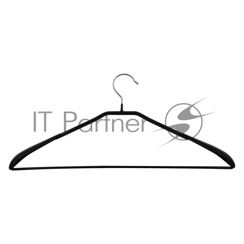 Вешалка метал. для верхней одежды с прорез. противоскользящим покрытием 45 см, Home// Palisad