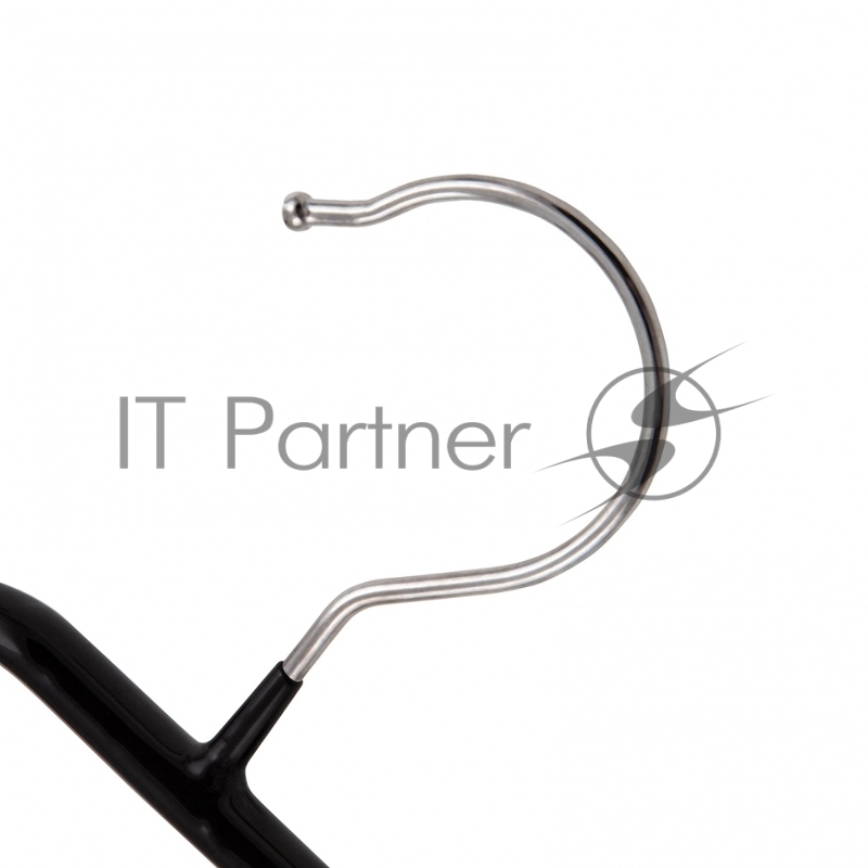 Вешалка метал. для верхней одежды с прорез. противоскользящим покрытием 45 см, Home// Palisad