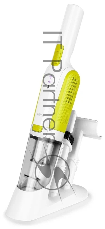 Пылесос ручной Kitfort КТ-5132 90Вт белый/салатовый