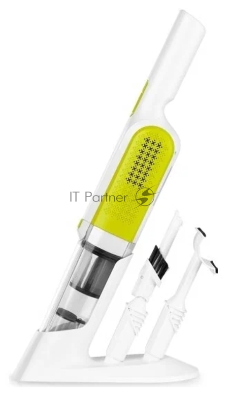 Пылесос ручной Kitfort КТ-5132 90Вт белый/салатовый