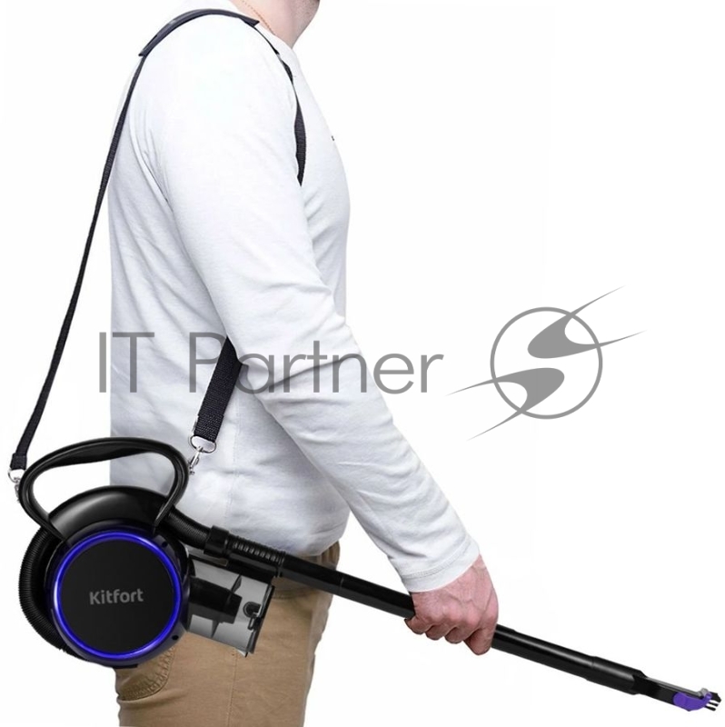 Пылесос ручной Kitfort КТ-5134 120Вт черный
