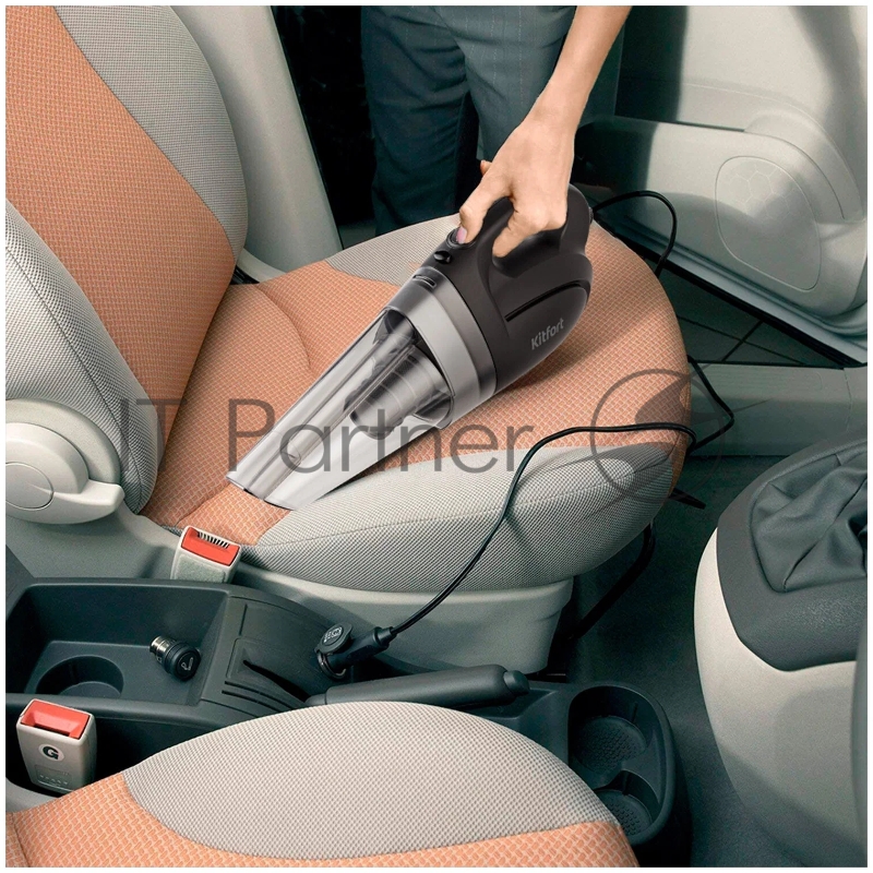 Пылесос ручной Kitfort КТ-5139 120Вт черный