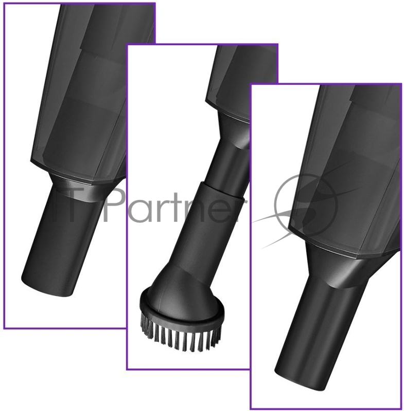 Пылесос ручной Kitfort КТ-5147 100Вт черный/бирюзовый