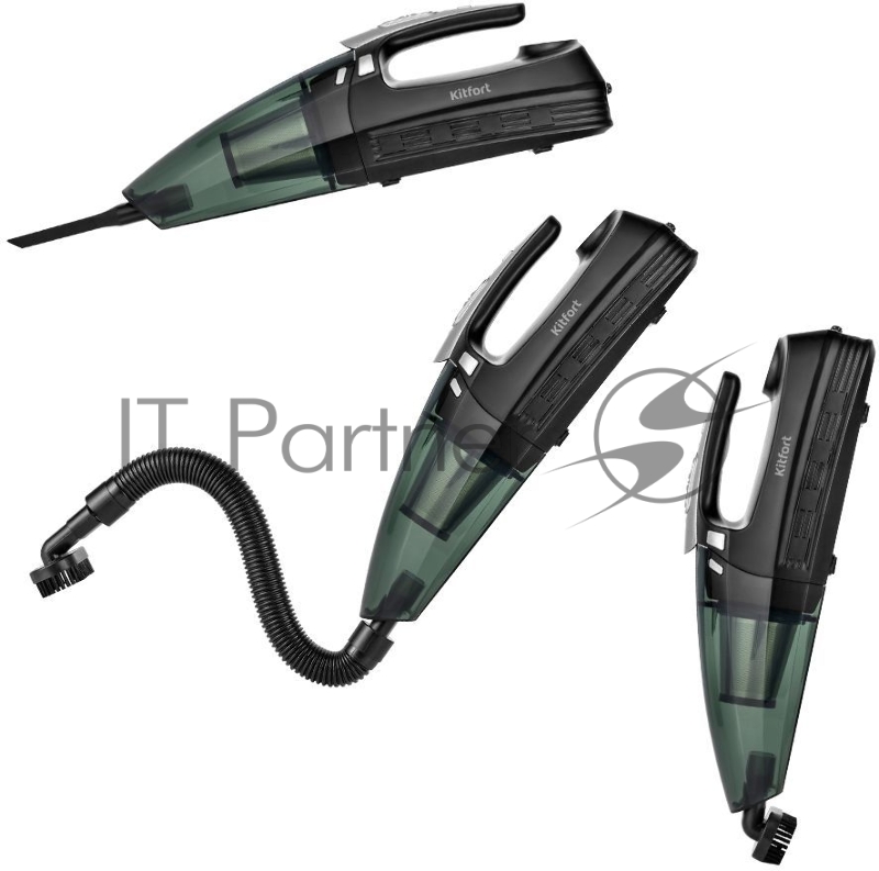 Пылесос ручной Kitfort КТ-5149 120Вт черный