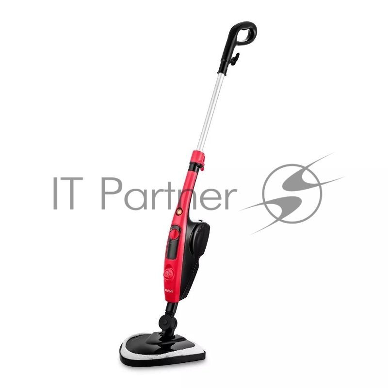 Швабра паровая Kitfort КТ-1017-1 1300Вт черный/красный