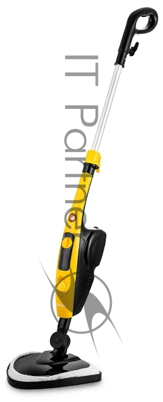 Швабра паровая Kitfort КТ-1017-3 1300Вт черный/желтый