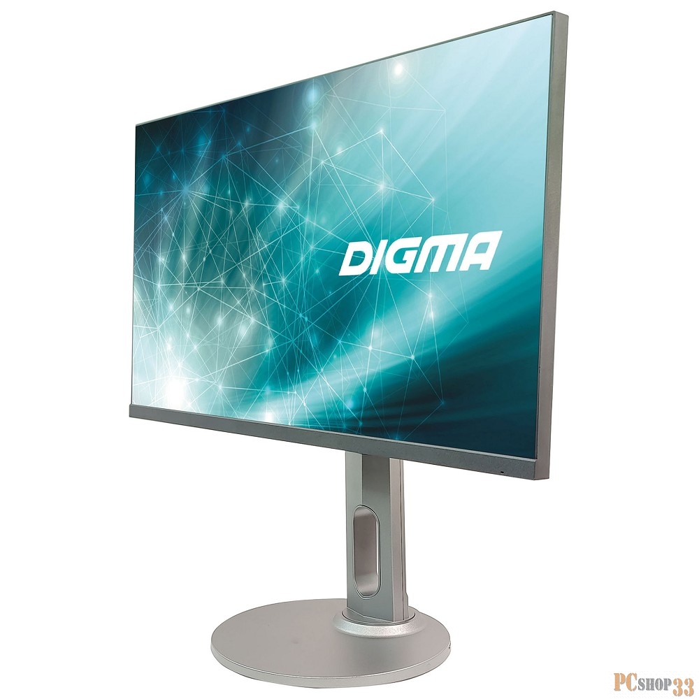 Монитор Digma 23.8 DM-MONB2408 черный IPS LED 5ms 16:9 HDMI M/M матовая HAS Piv 1000:1 250cd 178гр/178гр 1920x1080 DP FHD USB 4.8кг