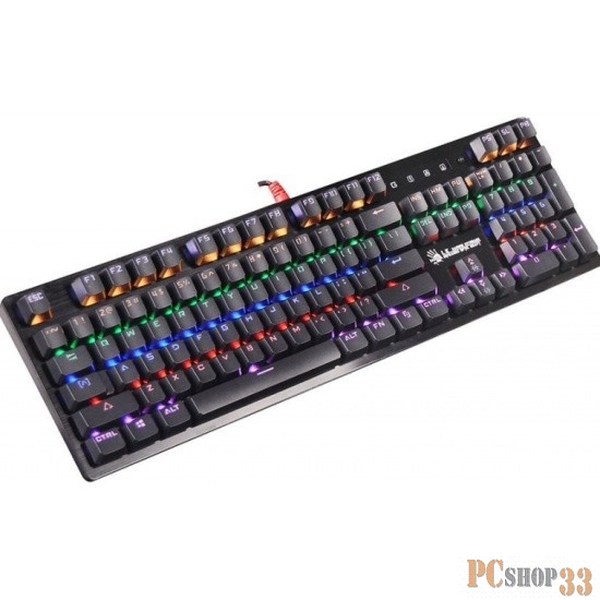 Клавиатура A4Tech Bloody B820R механическая черный USB for gamer LED (B820R BLACK (RED SWITCH))