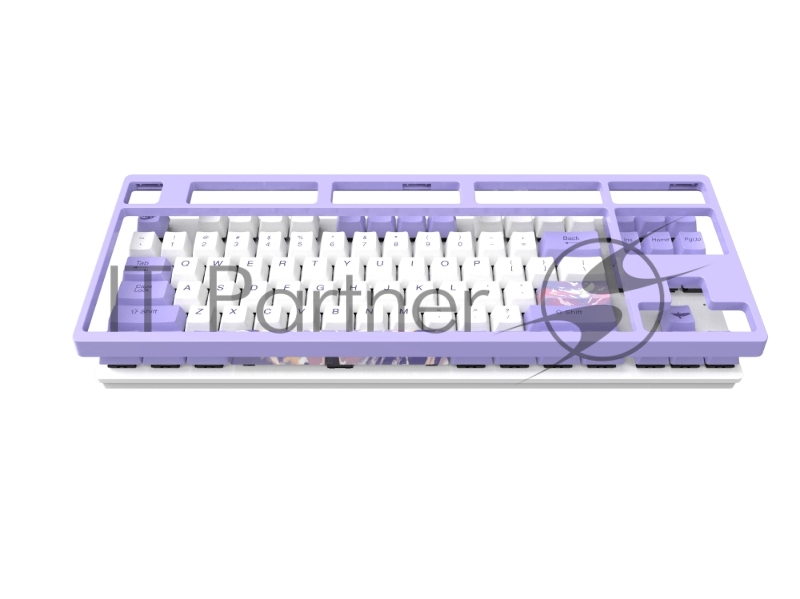 Клавиатура механическая проводная Dareu A87L Dream (фиолетовый, серия сон), 87 клавиш, подключение USB - TypeC, раскладка ENG/RUS