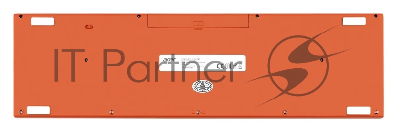 Клавиатура + мышь Acer OCC200 клав:бежевый мышь:бежевый USB беспроводная slim Multimedia