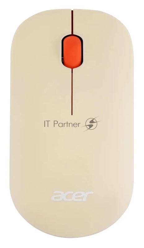 Клавиатура + мышь Acer OCC200 клав:бежевый мышь:бежевый USB беспроводная slim Multimedia