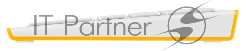 Клавиатура + мышь Acer OCC200 клав:жёлтый мышь:жёлтый USB беспроводная slim Multimedia