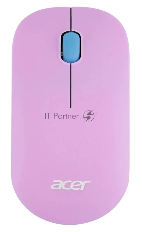 Клавиатура + мышь Acer OCC200 клав:зелёный/фиолетовый мышь:зелёный/фиолетовый USB беспроводная slim Multimedia