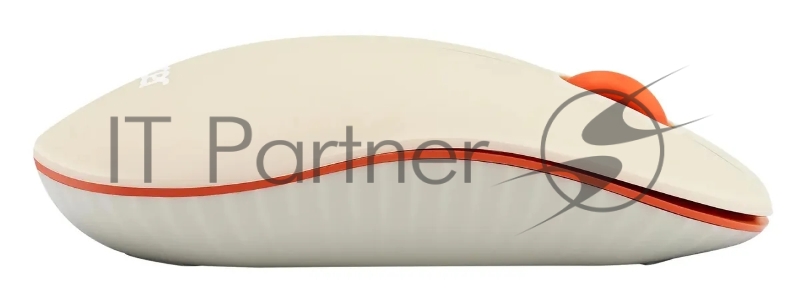 Мышь Acer OMR200 бежевый оптическая (1200dpi) беспроводная USB для ноутбука (2but)