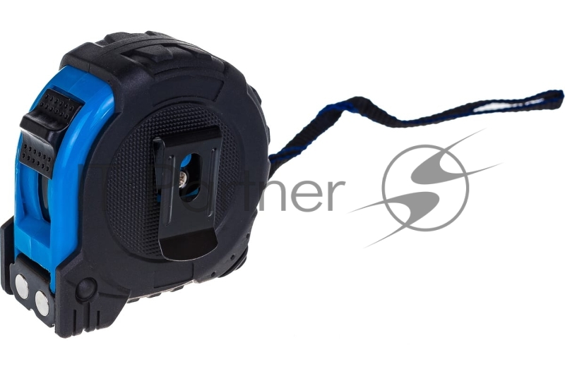 Рулетка Вектор 5 м х 19 мм, утолщенное полотно, магнитный зацеп, обрезиненный корпус// Барс