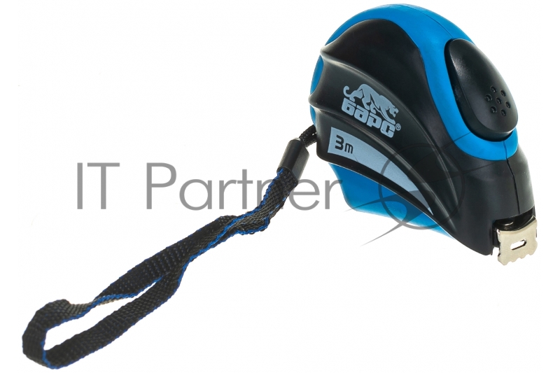 Рулетка Полимер, 3 м х 16 мм, автоматическая фиксация, эргономичная форма// Барс