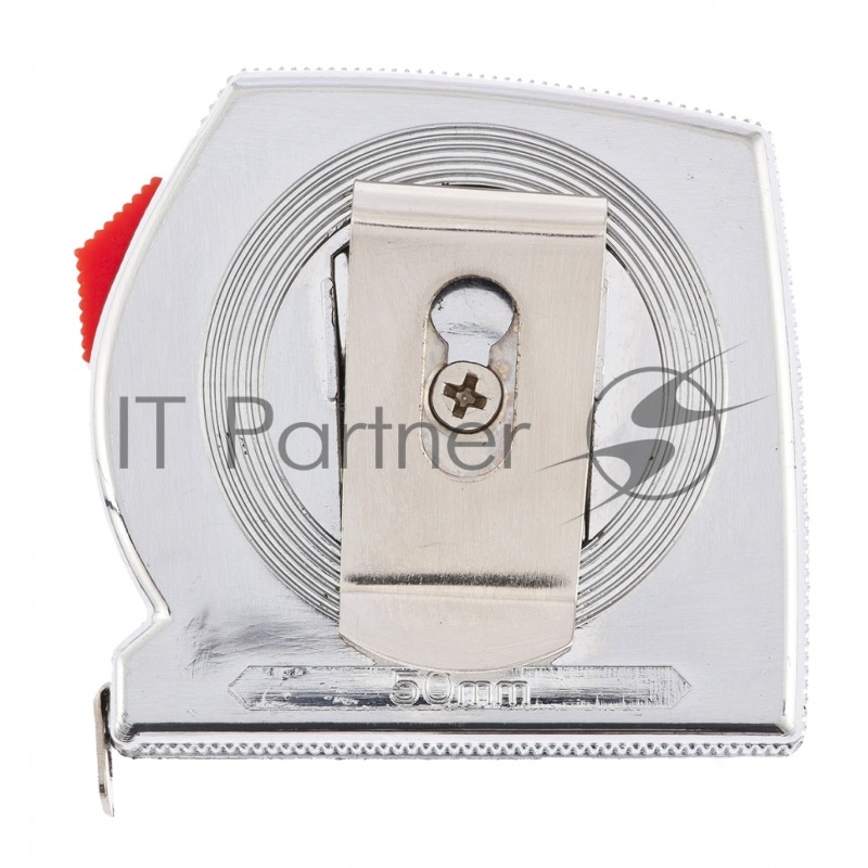 Рулетка Chrom, 2 м x 13 мм, хромированный корпус// Matrix