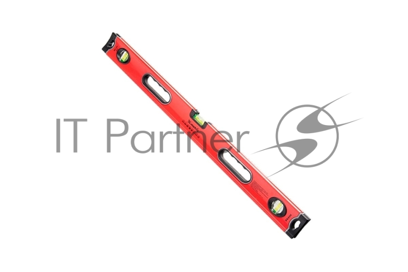 Уровень алюминиевый, 600 мм, 3 глазка, ударопрочные заглушки, двухкомпонентные ручки// Matrix